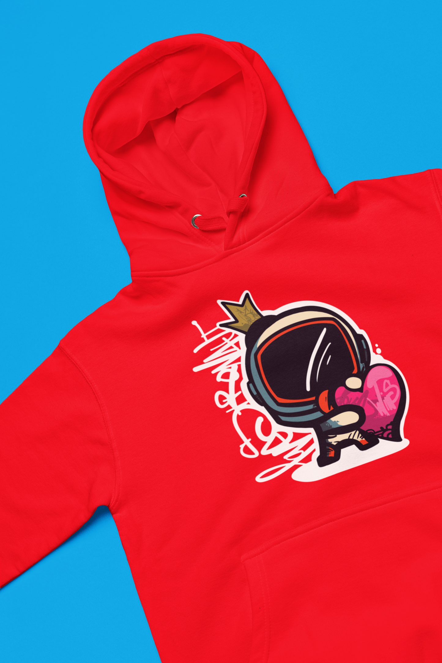 LOVESTRONAUT Heart Hoodie (KIDS)